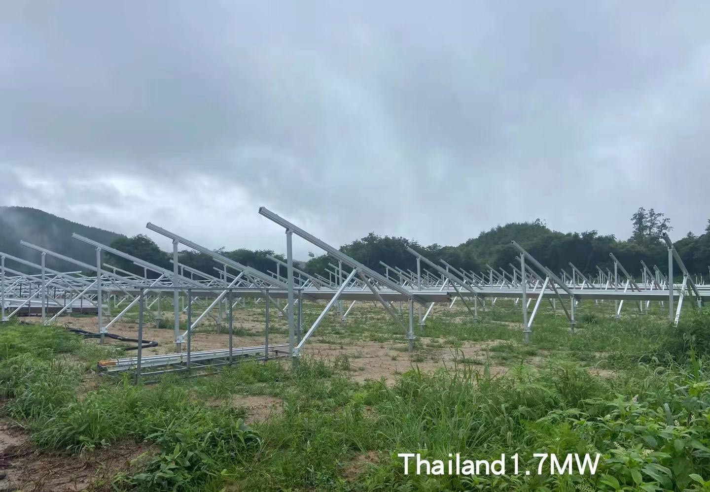 Thailand Aluminum Roof Solar Solution 1.7MW