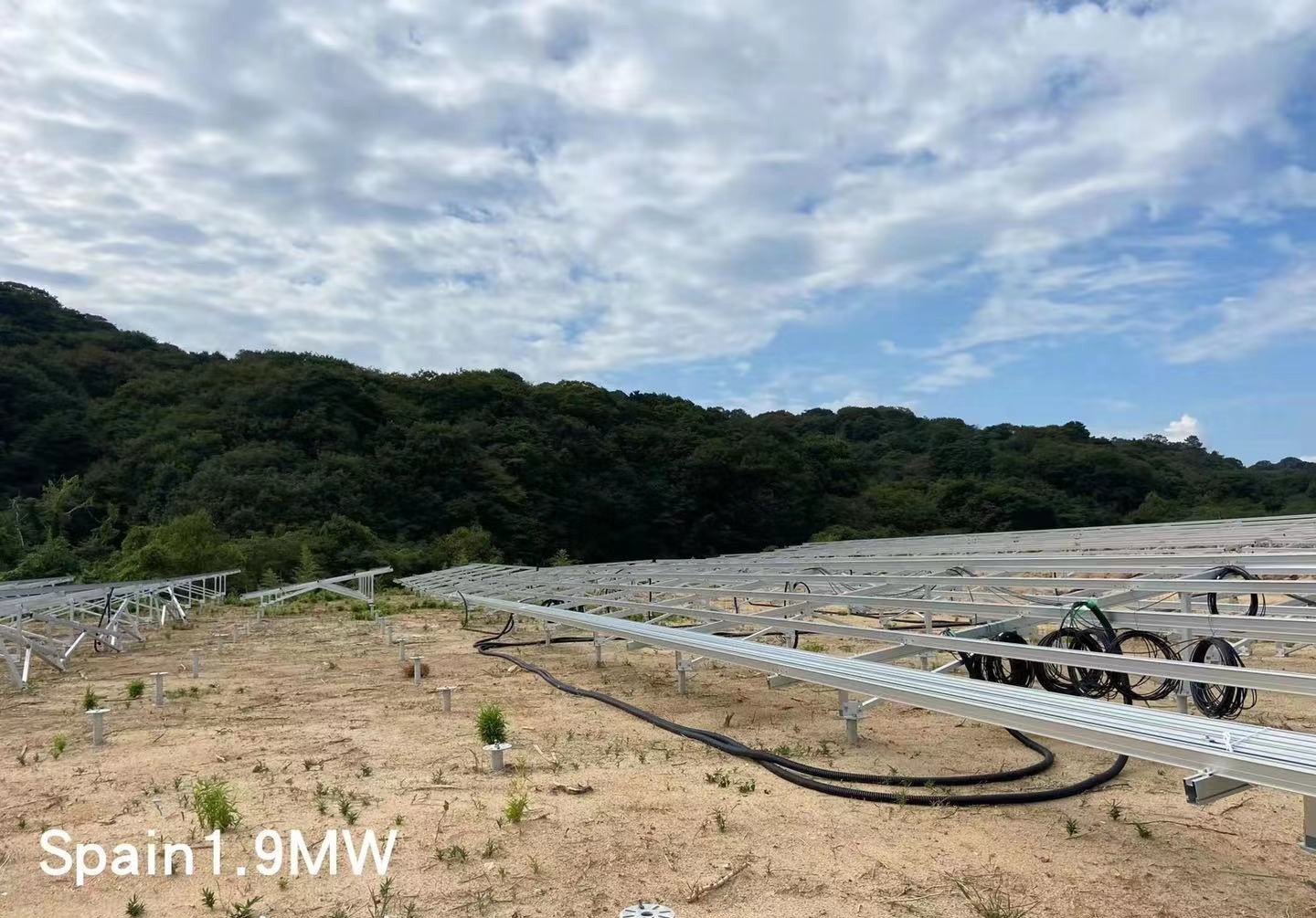 Spain Aluminum Roof Solar Solution 1.9MW